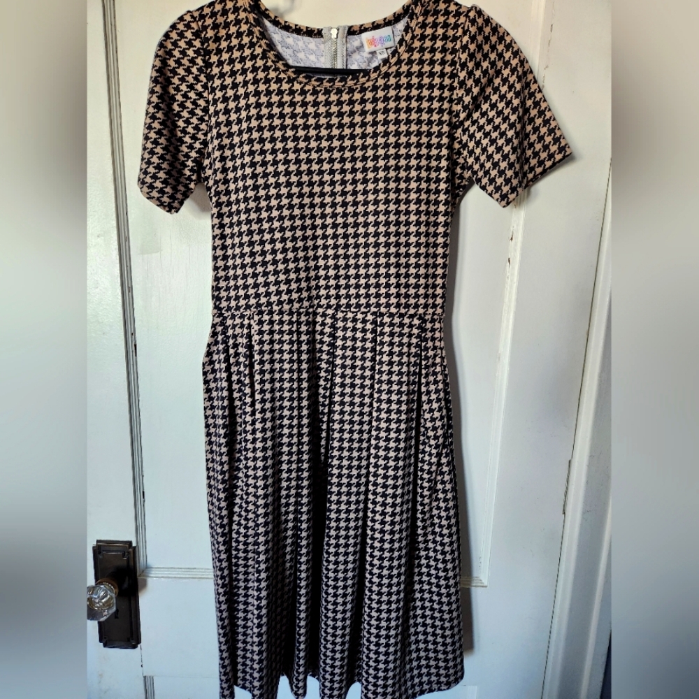 LLR amelia houndstooth